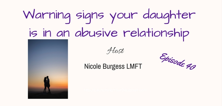 Warning signs of an abusive relationship