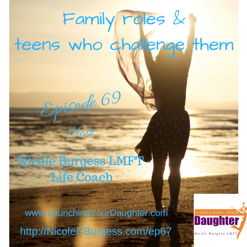 Nicole Burgess discusses family roles can be challenged during the teenage years
